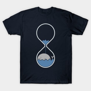 whale hourglass T-Shirt